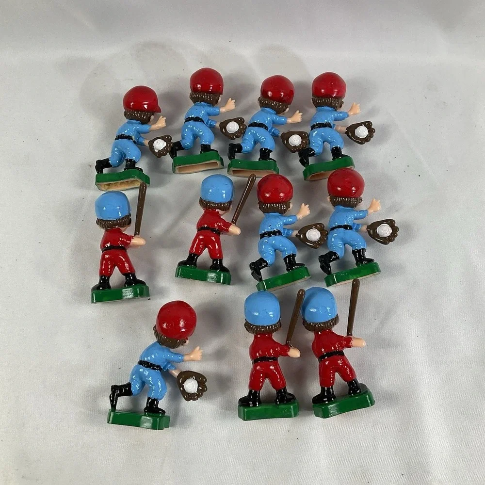 11 Little League Baseball Players Cake toppers Decorations Batters And Catchers